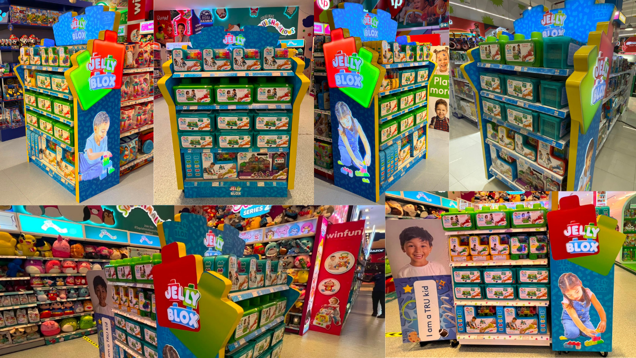 New In-Store Display: Jelly Blox