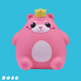 Smooshzees Cutezees Rose, Pink Kitty, Collectable Characters, Supersoft, Cuddly and Squishy!