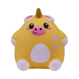 Smooshzees Cutezees Buttercup, Yellow Unicow, Collectable Characters, Supersoft, Cuddly and Squishy!
