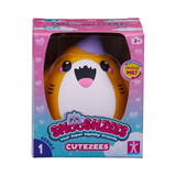Smooshzees Cutezees Finn, Yellow Shark, Collectable Characters, Supersoft, Cuddly and Squishy!