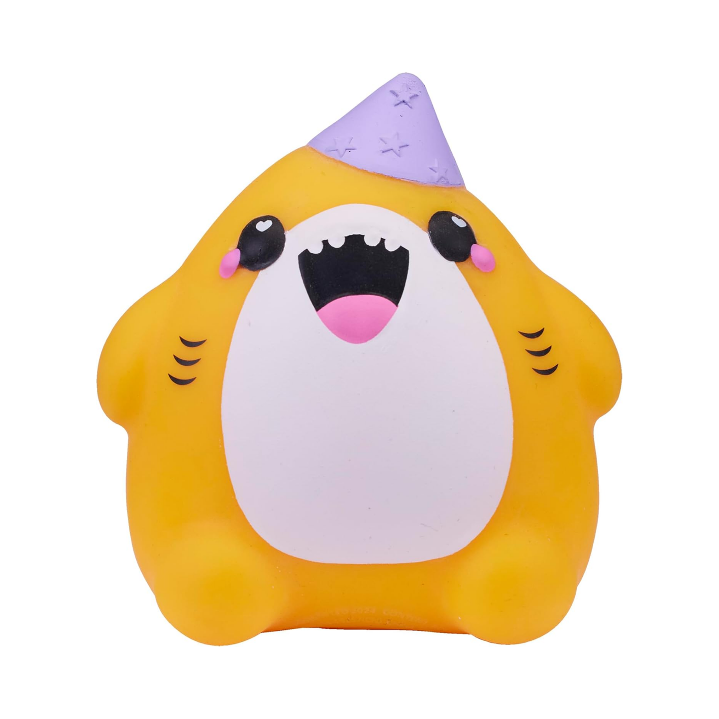 Smooshzees Cutezees Finn, Yellow Shark, Collectable Characters, Supersoft, Cuddly and Squishy!