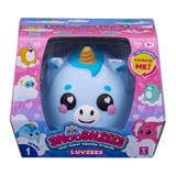 Smooshzees Luvzees, Boltz, Blue Unicorn, Collectable Characters, Supersoft, Cuddly and Squishy!
