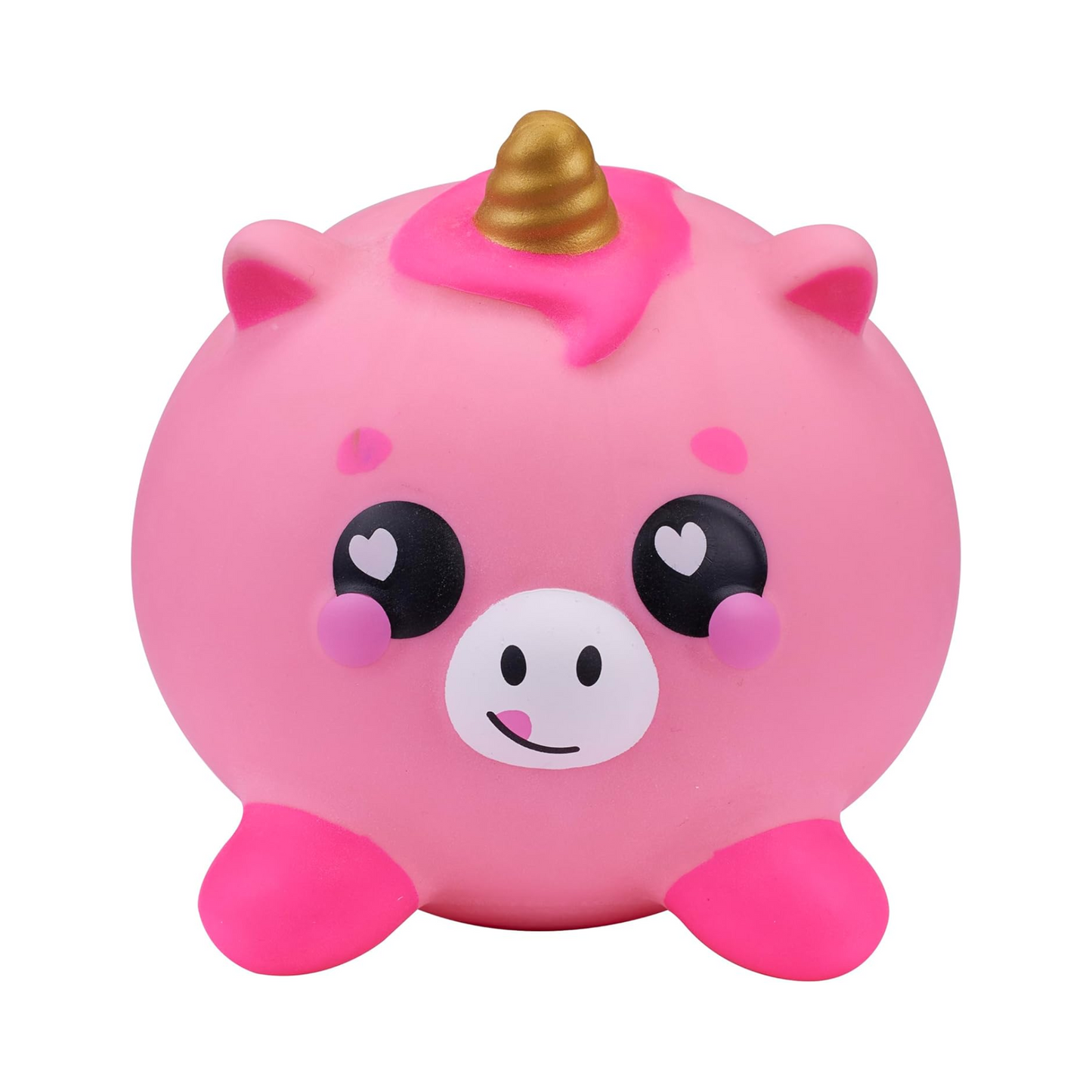 Smooshzees Luvzees, Zappy, Pink Unicorn, Collectable Characters, Supersoft, Cuddly and Squishy!