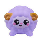 Smooshzees Luvzees, Willow, Purple Sheep, Collectable Characters, Supersoft, Cuddly and Squishy!