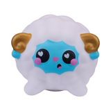 Smooshzees Luvzees, Bleepo, White Sheep, Collectable Characters, Supersoft, Cuddly and Squishy!