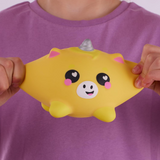 Smooshzees Luvzees, Funder, Yellow Unicorn, Collectable Characters, Supersoft, Cuddly and Squishy!