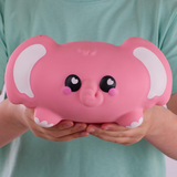Smooshzees Snugzees, Bubblez, Pink Elephant, Collectable Characters, Supersoft, Cuddly and Squishy!