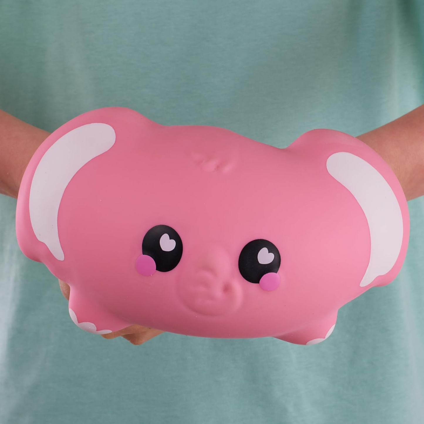Smooshzees Snugzees, Bubblez, Pink Elephant, Collectable Characters, Supersoft, Cuddly and Squishy!