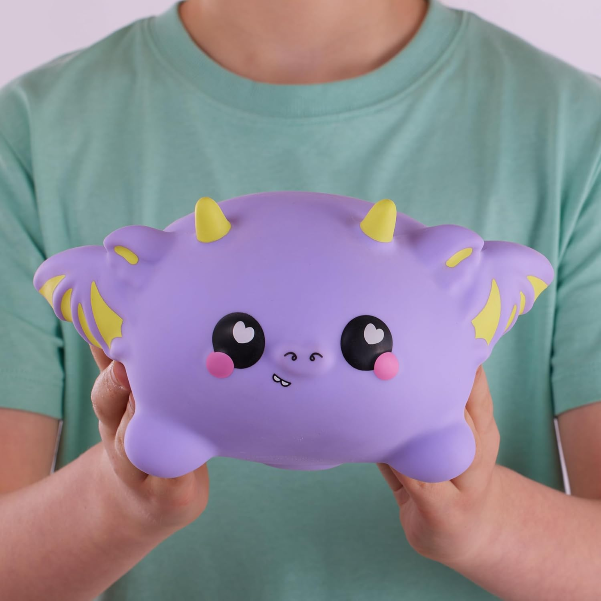 Smooshzees Snugzees, Puffin, Purple Dragon, Collectable Characters, Supersoft, Cuddly and Squishy!