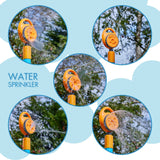 Plum Water Park Splash Station, Summer Outdoor Water Play Backyard Toy with 4ft Water Slide, Splash Pad, Bubble Blower, Revealing Wall and Water Sprinkler Accessories, Suitable for Children 3 Years +