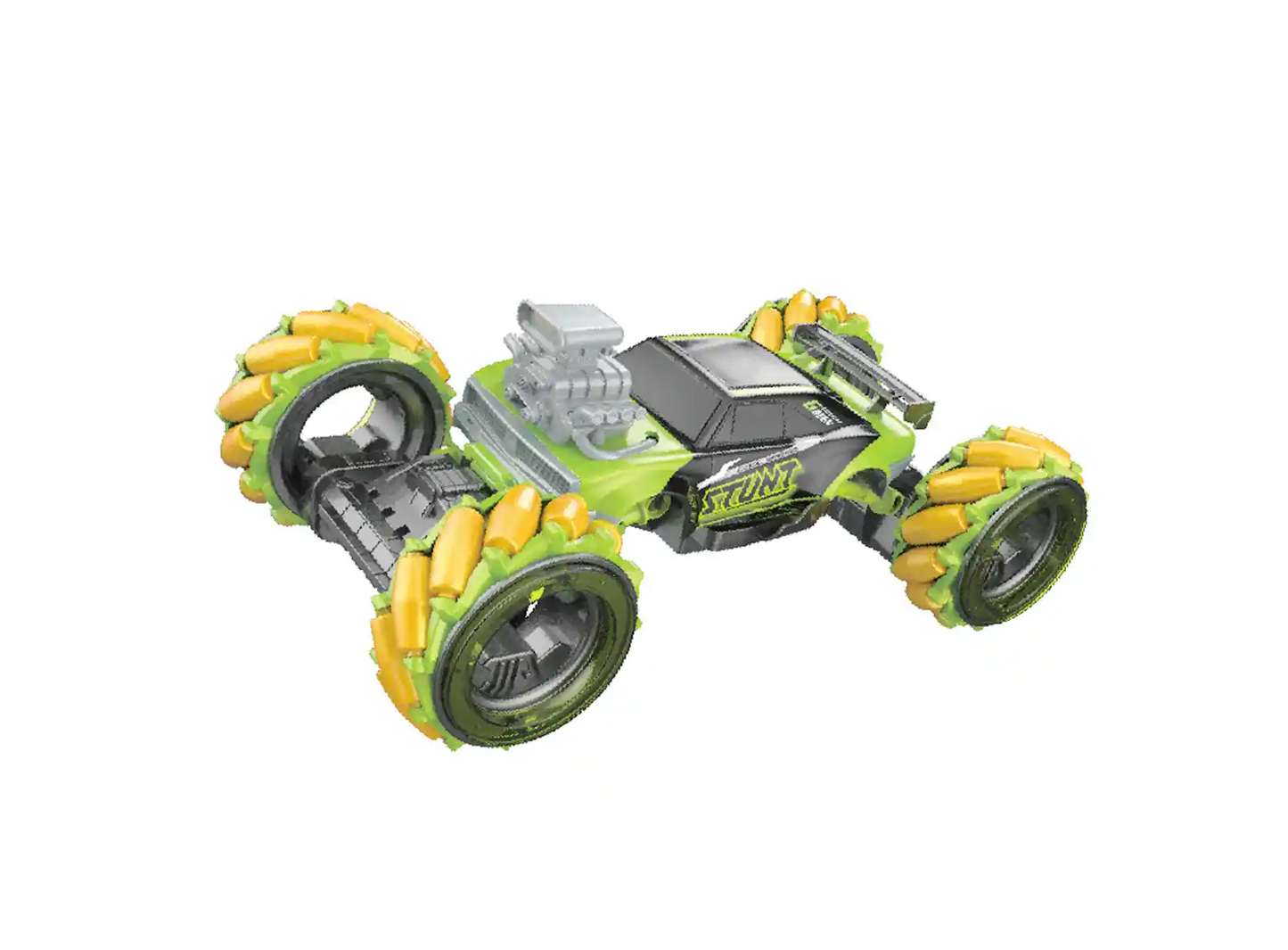 Crazon Stunt Off-Road RC Car 1:14 Scale, 360° Spin Drift Remote Control Car with 2.4GHz Controller, LED Lights, Rechargeable Battery, High-Speed RC Vehicle for Kids 3+ Years