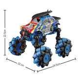 CRAZON Monster R/C Drift Car, 3+ Years, Remote Control Stunt Car with Lights, 360° Rotation & Drift Functions