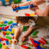 Jelly Blox Newbie KIT - Building Sets , Construction Building Set , Creative STEM Building Blocks for Kids , 24 Months+