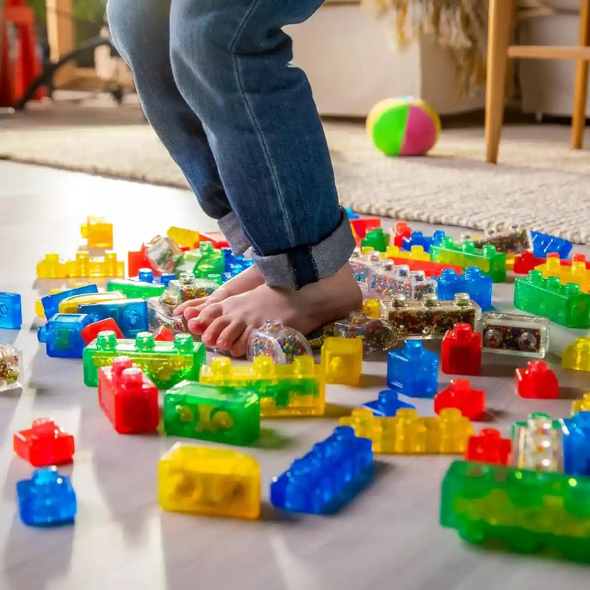 Jelly Blox Vrooom! Truck KIT - Building Sets , Construction Building Set , Creative STEM Building Blocks for Kids , 24 Months+