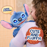 Disney Lilo & Stitch 14 Inch (35 cm) Interactive Plush with 50+ Sounds & Phrases, Soft and Cuddly Huggable Stuffed Alien Animal Kids Toy, Officially Licensed By Just Play, for Boys and Girls 2 Y+