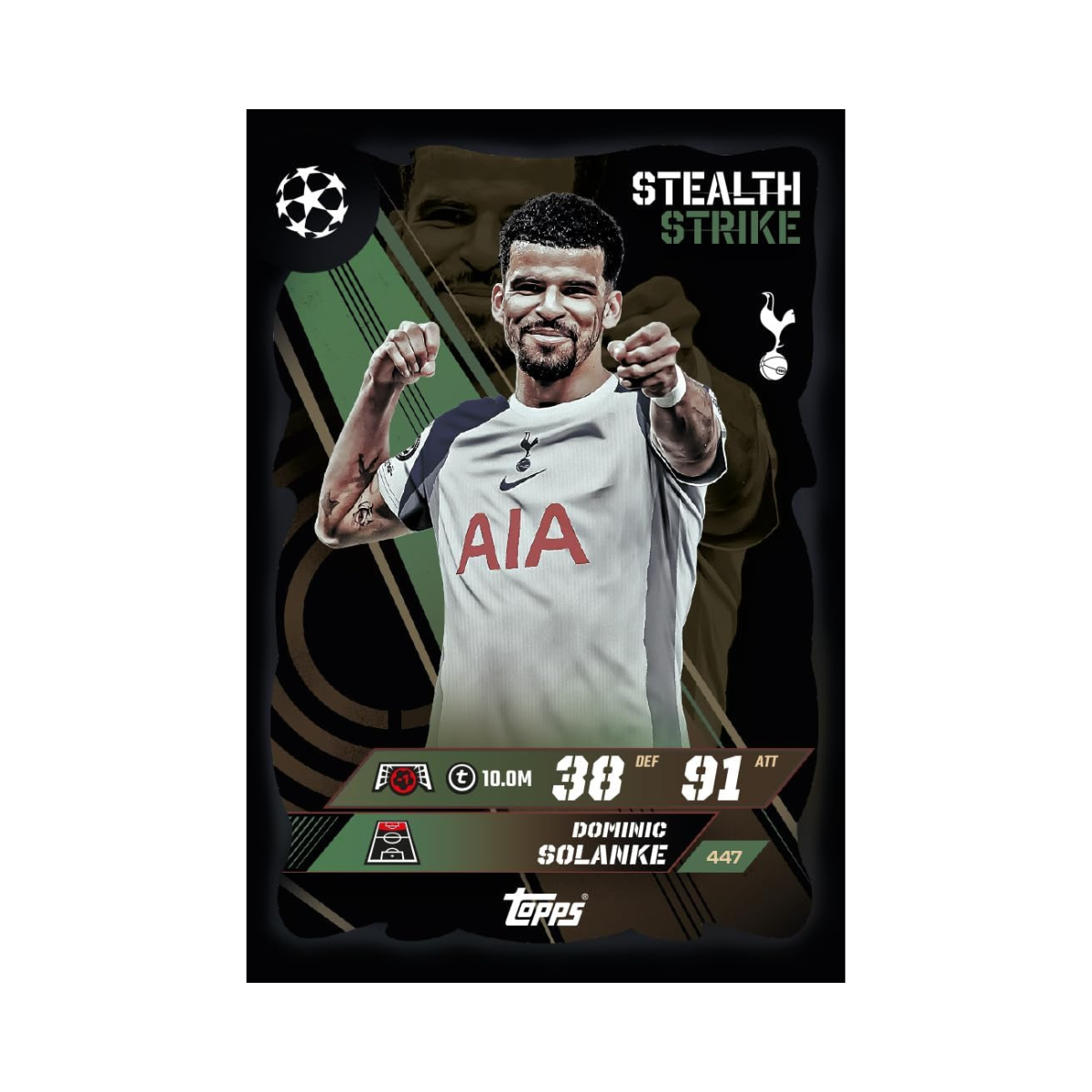 Topps Match Attax UCC 2025 2026 Mini Tin Collectible Football Trading Cards with 32 Cards and Exclusive Worldies Limited Editions, Official UEFA Licensed, Assorted Tin