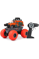 Crazon 1:18 Oversize Wheel Cross-Road RC Car, 2.4GHz Remote Control, 2WD, Rechargeable Battery, 3+