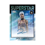 Topps Chrome WWE 2026 Mega Box Trading Cards, WWE Superstar Collectible Card Box with Exclusive X-Fractors & Autograph Chase Cards