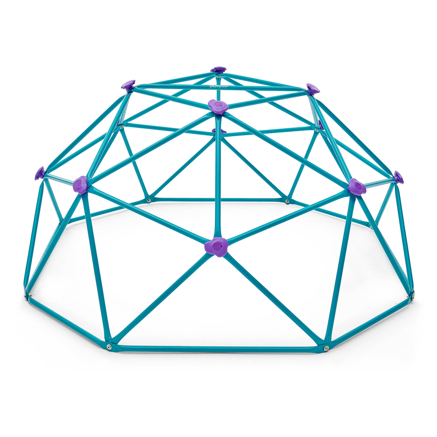 Plum Deimos Climbing Metal Dome, Easy to Assemble Backyard Geometric Climbing Dome with 150kg Weight Capacity, Outdoor Jungle Gym Toy Suitable for Children both Boys and Girls Aged 3 years and Above