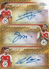 Topps Chrome UEFA Club Competitions 2025/26 Mega Box Football Trading Cards, Official UEFA Soccer Card Collection with Exclusive Mega Box Parallels, Refractors, Inserts & Autograph Chase Cards