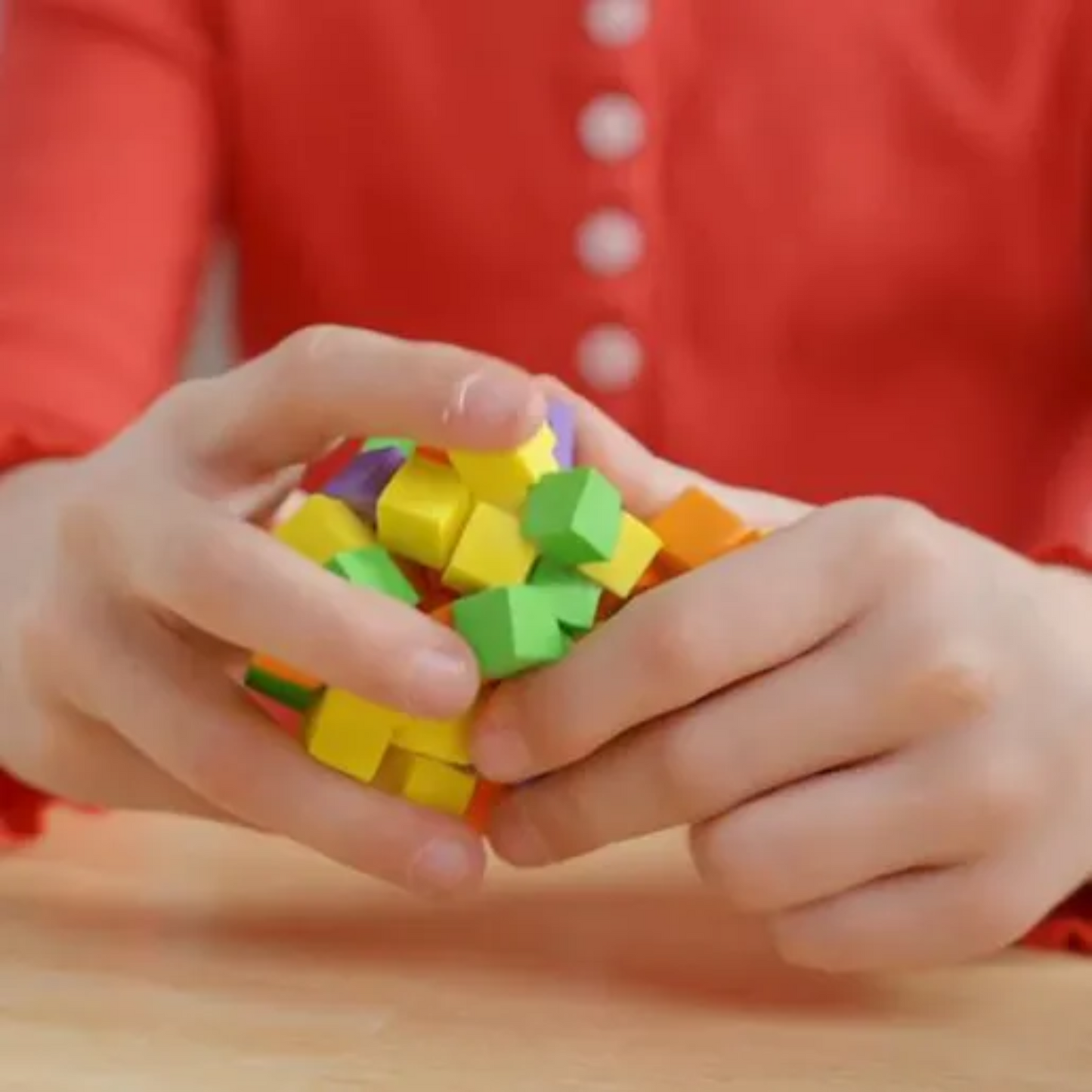 Play Visions FidlBitz - Revolutionary Cubes That Stick Together, But Not Sticky! (Bag of Bitz (Assorted Colors))