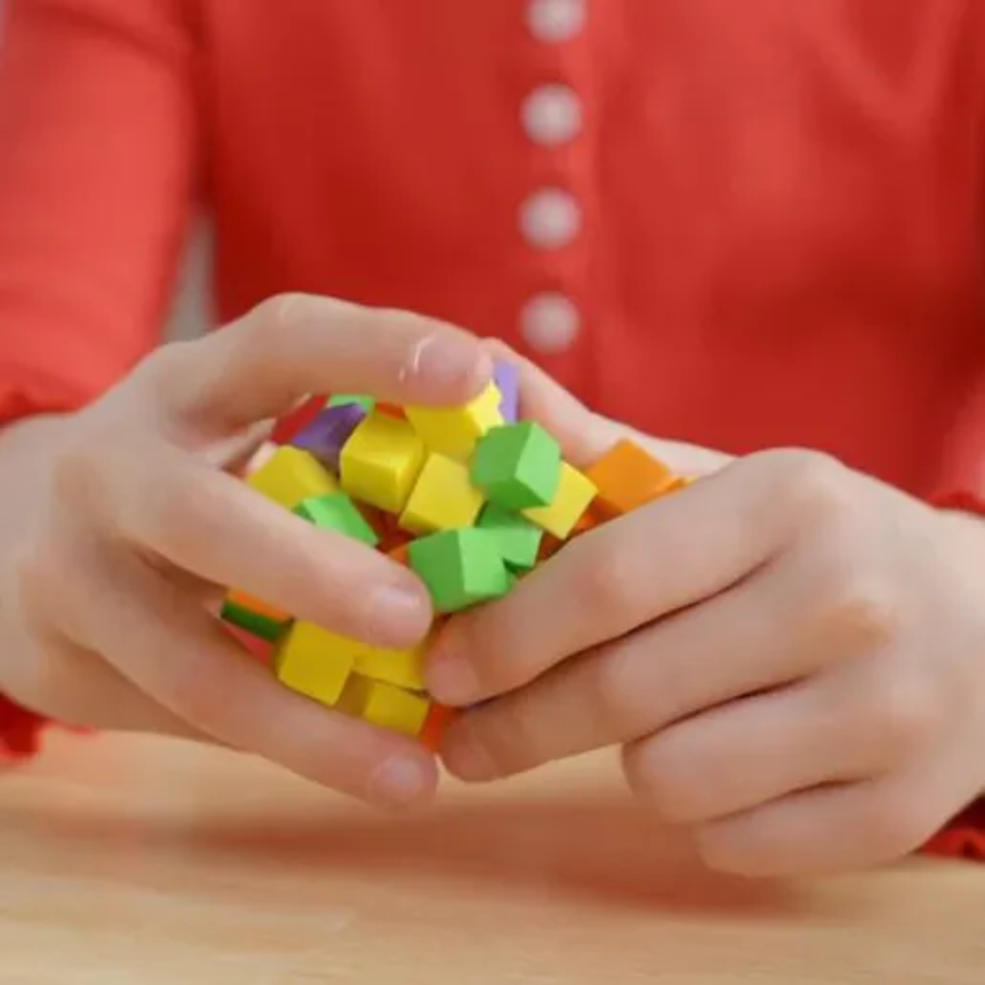 Play Visions FidlBitz - Revolutionary Cubes That Stick Together, But Not Sticky! (Bag of Bitz (Assorted Colors))