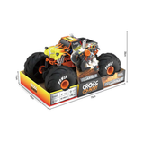 Crazy Wheels 2.4GHz RC Monster Truck 1:10 Scale 4WD High Speed Remote Control Car with Big Wheels, Full Function Hobby RC Car, Assorted Color, Ages 3+