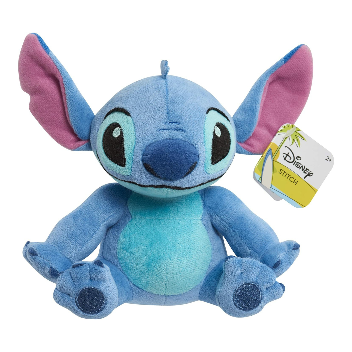 Disney Lilo & Stitch 6" Inch (15 cm) Scented Stitch Plush with Sound, Soft and Cuddly Huggable Stuffed Alien Animal Toy, Officially Licensed Kids Toys By Just Play, for Boys and Girls, Aged 2 Years+
