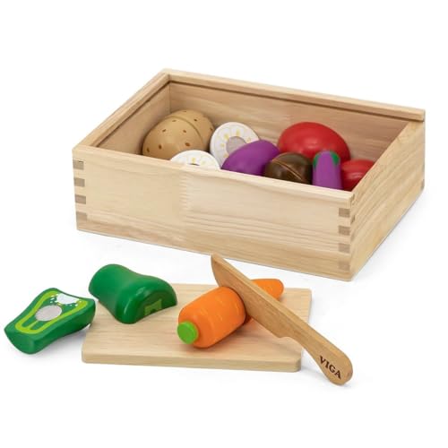 Viga Toys – Cutting Set – Dinner