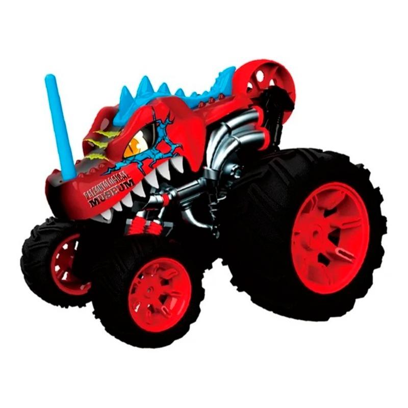 Crazon Dino Remote Control RC Stunt Car with 360° Rotation, 5-Wheel Design, Rechargeable Battery, Kids Ages 3+, Remote Control