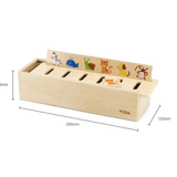 Viga Match & Sort, 52 Piece Mix & Match Puzzle, Montessori Wooden Toy, Develops Sensory, Cognitive & Fine Motor Skills, Non-Toxic & Eco-friendly Kids Educational Toy, Suitable for Children Aged 3Y+
