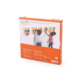 Viga Wooden Turning Windmill, 6-Piece Gear Activity Panel, Montessori Wall-Mounted Toy, Develops Fine Motor Skills, Logic & Cause-Effect Learning, Eco-Friendly & Non-Toxic, for Toddlers 18M+