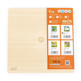 Viga Sheep, 9 Piece Jigsaw Puzzle, Montessori Wooden Toy, Develops Sensory, Cognitive & Fine Motor Skills, Non-Toxic & Eco-friendly Kids Educational Toy, Suitable for Boys and Girls Aged 18M+