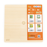 Viga Cow, 9 Piece Jigsaw Puzzle, Montessori Wooden Toy, Develops Sensory, Cognitive & Fine Motor Skills, Non-Toxic & Eco-friendly Kids Educational Toy, Suitable for Boys and Girls Aged 18M+