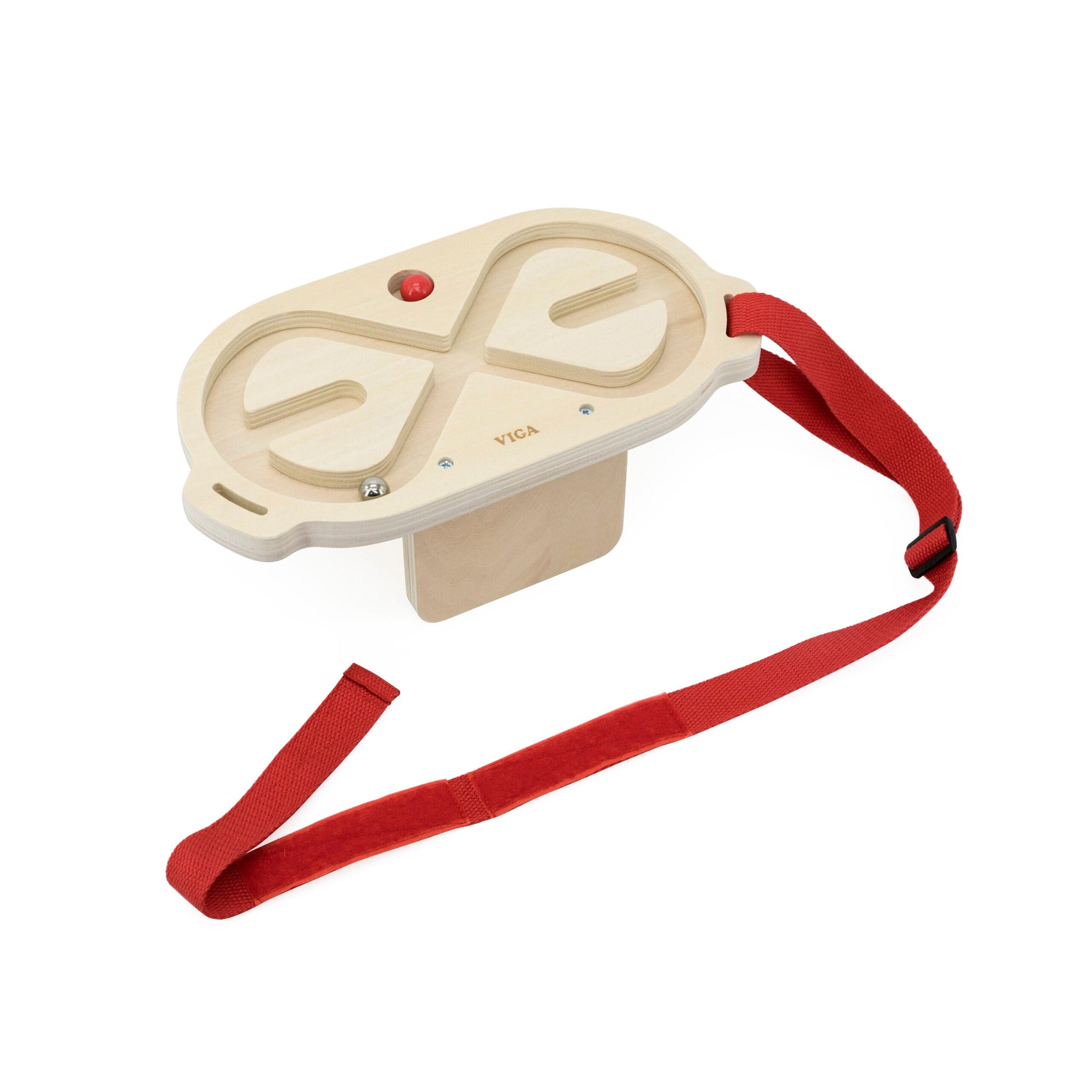 Viga Body Balace, Ball-in-a-Maze Puzzle, Montessori Wooden Toy, Develops Sensory, Cognitive & Fine Motor Skills, Non-Toxic & Eco-friendly Kids Educational Toy, Suitable for Boys and Girls Aged 3Y+