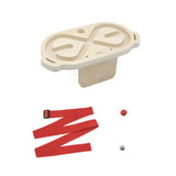 Viga Body Balace, Ball-in-a-Maze Puzzle, Montessori Wooden Toy, Develops Sensory, Cognitive & Fine Motor Skills, Non-Toxic & Eco-friendly Kids Educational Toy, Suitable for Boys and Girls Aged 3Y+