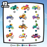 Disney Doorables Let's Go Series 3 "Road Trip Vehicles" Collectible Mini Action Figures, 1.5 Inch (3.8 cm) Toy Figurines & Vehicle Playset, Officially Licensed Kids Toy for Ages 5 & Up by Just Play