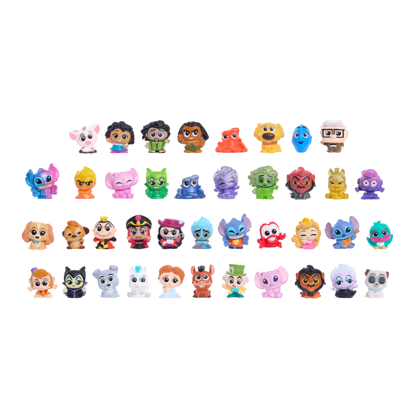 Disney Doorables Squish’Alots Series 3 with 5 Collectible Blind Bag Mini Action Figures, 1 Inch (2.5 cm) Movie Character Toy Figurines, Officially Licensed Kids Toy for Ages 5 & Up by Just Play