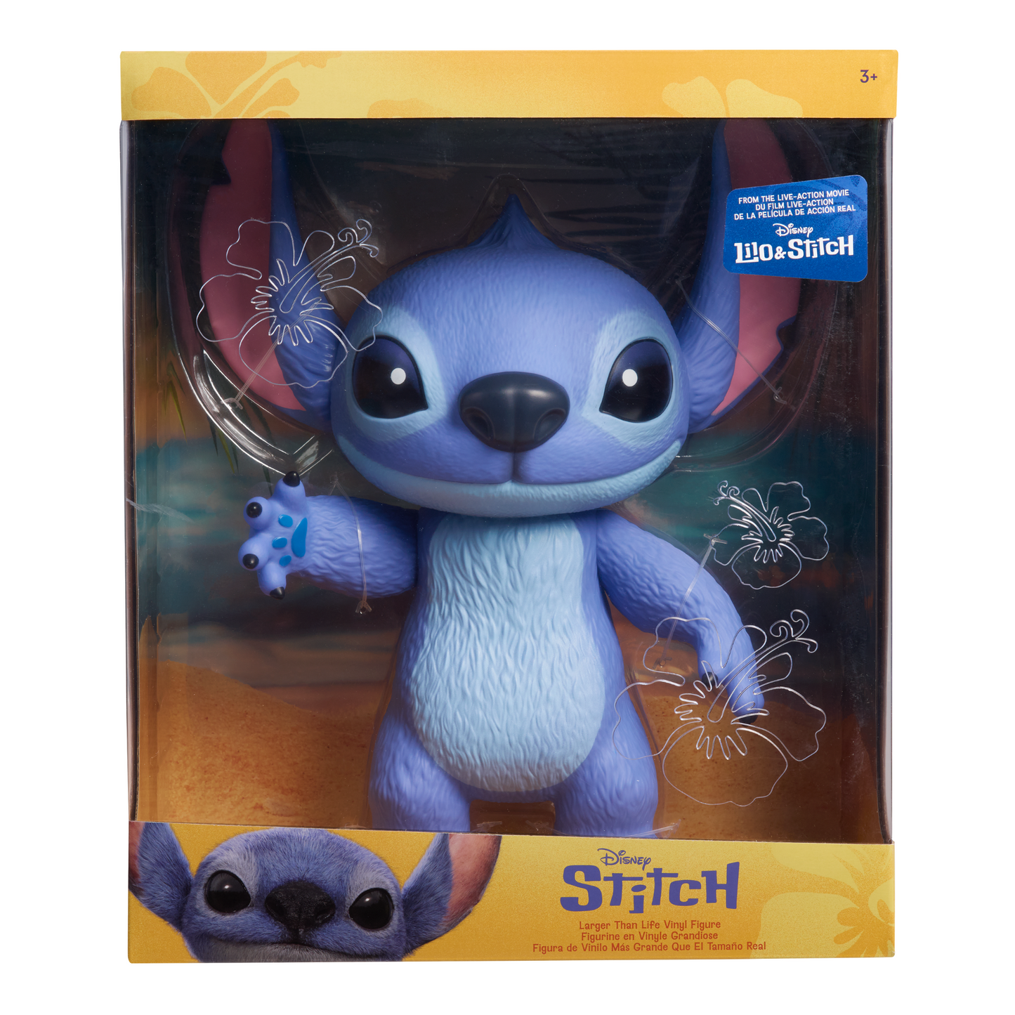 Disney Lilo & Stitch 14" Inch (35.5 cm) Live-Action Movie Articulated Action Figure, Officially Licensed Kids Toys by Just Play, Suitable for Children, Boys and Girls, Aged 3 Years+