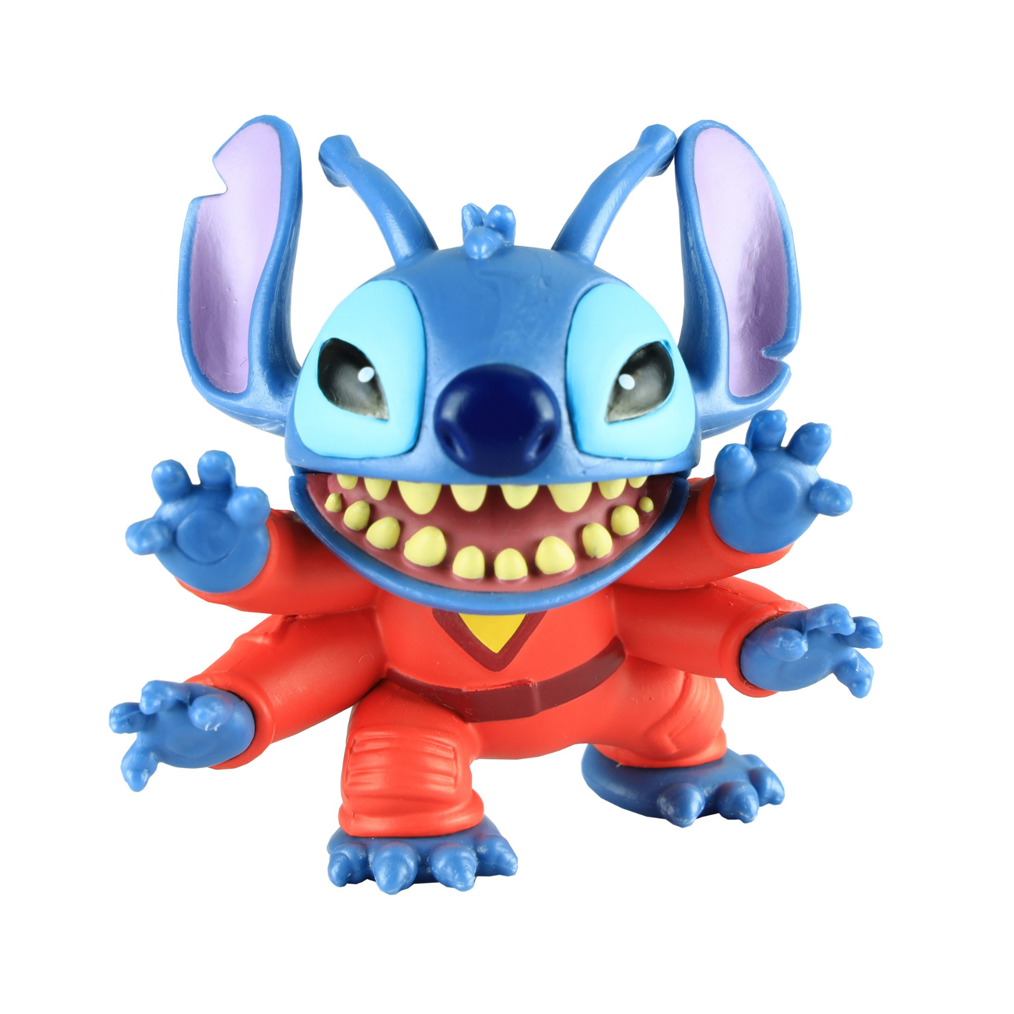 Disney Lilo & Stitch 2.75" Inch (7 cm) 2 Piece Collectible Stitch Figure Set, Officially Licensed Kids Toys by Just Play, Style 2, Suitable for Children, Boys and Girls, Aged 3 Years+