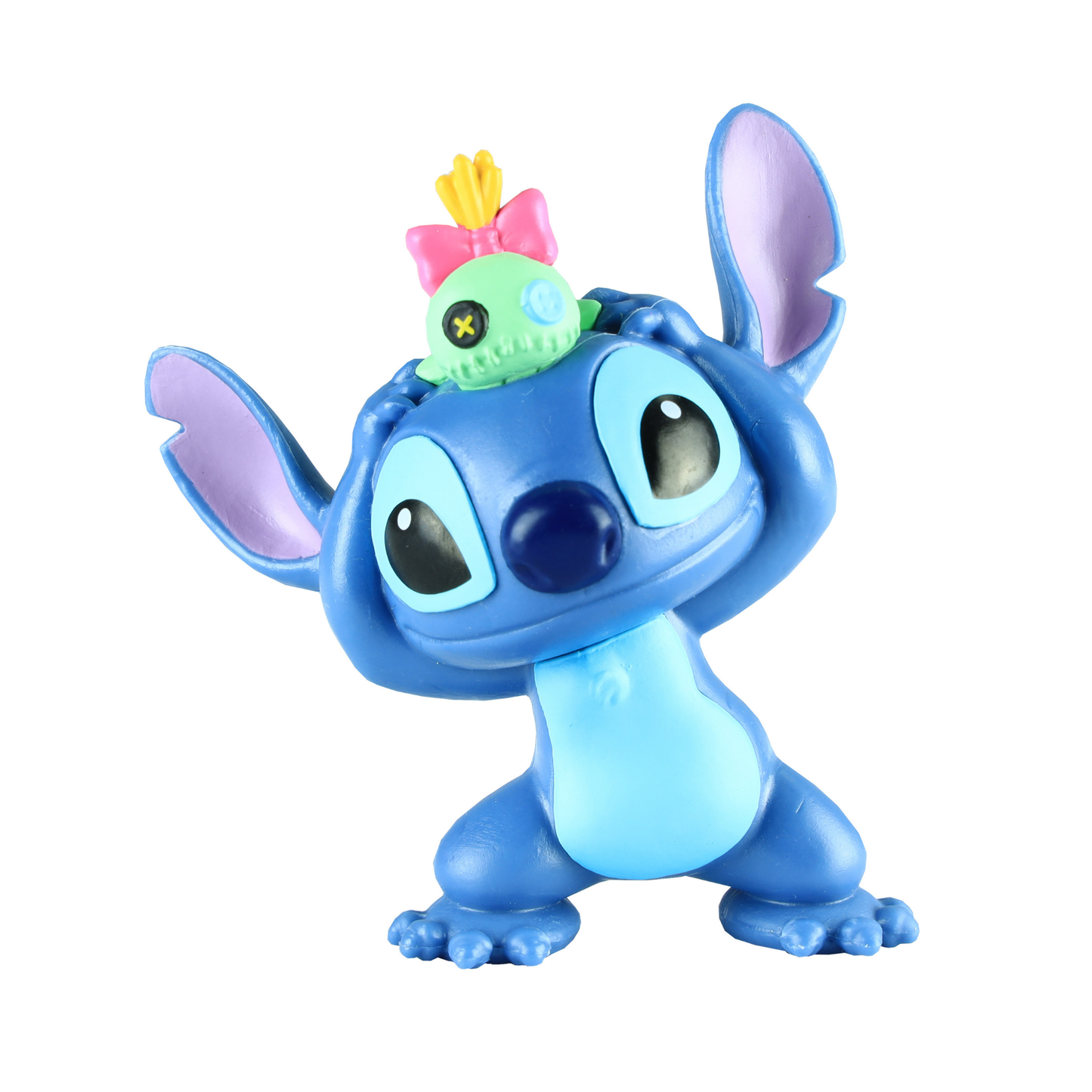 Disney Lilo & Stitch 2.75" Inch (7 cm) 2 Piece Collectible Stitch Figure Set, Officially Licensed Kids Toys by Just Play, Style 1, Suitable for Children, Boys and Girls, Aged 3 Years+