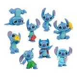 Disney Lilo & Stitch 2" Inch (5 cm) 8 Piece Collectible Stitch Figure Set, Officially Licensed Kids Toys By Just Play, Suitable for Children, Boys and Girls, Aged 3 Years+