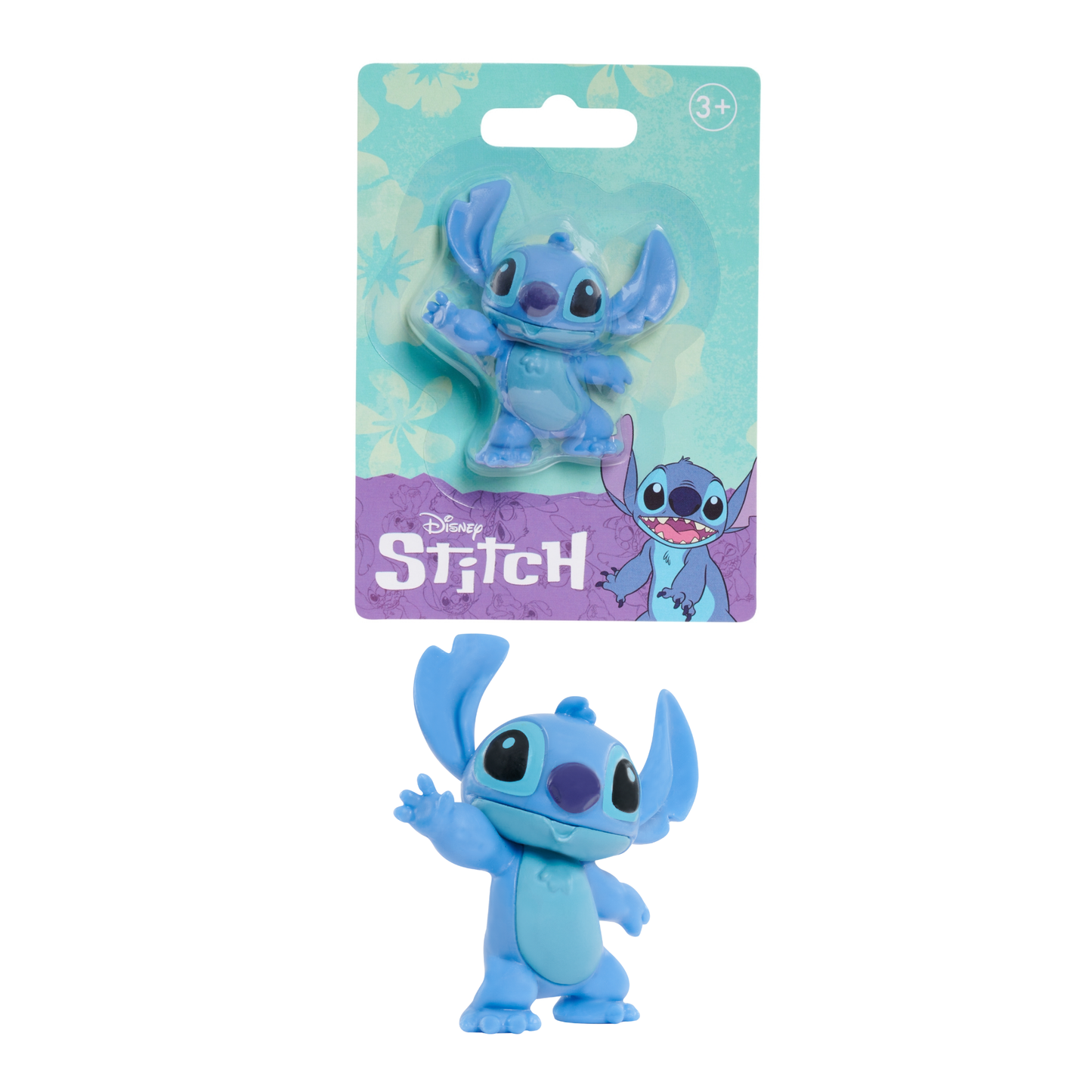 Disney Lilo & Stitch 3" Inch (7.5 cm) Collectible Stitch Figure Set, Officially Licensed Kids Toys by Just Play, Style 3, Suitable for Children, Boys and Girls, Aged 3 Years+