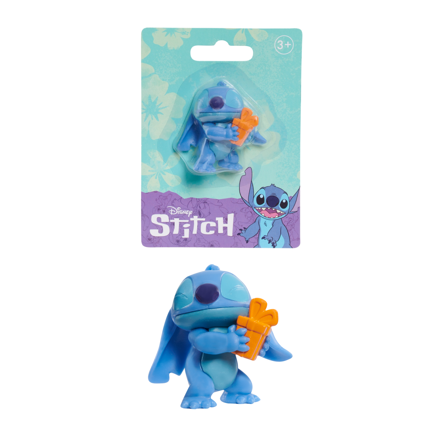Disney Lilo & Stitch 3" Inch (7.5 cm) Collectible Stitch Figure Set, Officially Licensed Kids Toys by Just Play, Style 2, Suitable for Children, Boys and Girls, Aged 3 Years+