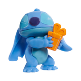 Disney Lilo & Stitch 3" Inch (7.5 cm) Collectible Stitch Figure Set, Officially Licensed Kids Toys by Just Play, Style 4, Suitable for Children, Boys and Girls, Aged 3 Years+