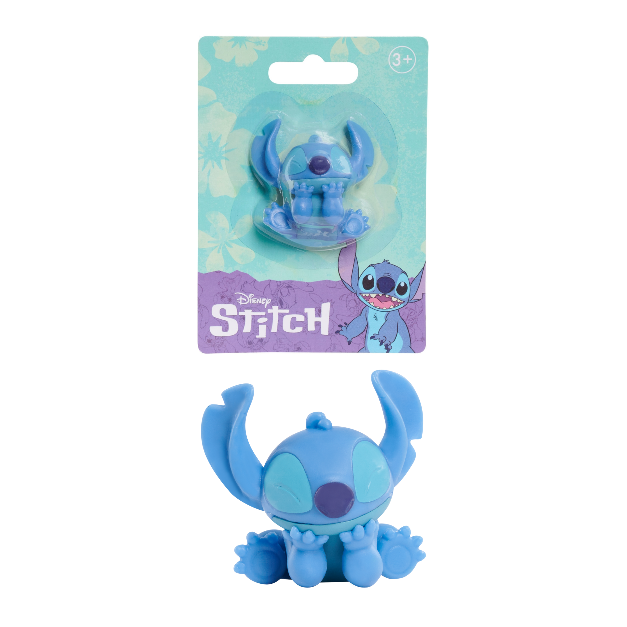 Disney Lilo & Stitch 3" Inch (7.5 cm) Collectible Stitch Figure Set, Officially Licensed Kids Toys by Just Play, Style 5, Suitable for Children, Boys and Girls, Aged 3 Years+