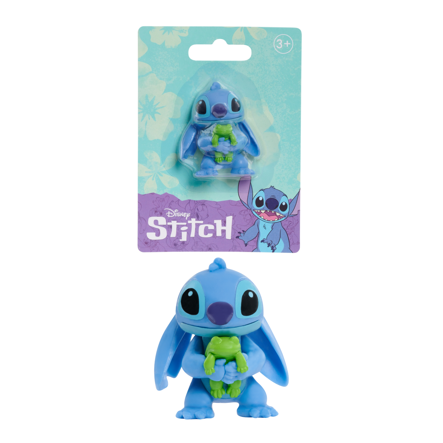 Disney Lilo & Stitch 3" Inch (7.5 cm) Collectible Stitch Figure Set, Officially Licensed Kids Toys by Just Play, Style 2, Suitable for Children, Boys and Girls, Aged 3 Years+