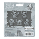 Disney Lilo & Stitch 2.25" Inch (6 cm) 5 Piece Collectible Stitch Figure Set, Officially Licensed Kids Toys by Just Play, Style 1, Suitable for Children, Boys and Girls, Aged 3 Years+