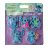 Disney Lilo & Stitch 2.25" Inch (6 cm) 5 Piece Collectible Stitch Figure Set, Officially Licensed Kids Toys by Just Play, Style 1, Suitable for Children, Boys and Girls, Aged 3 Years+