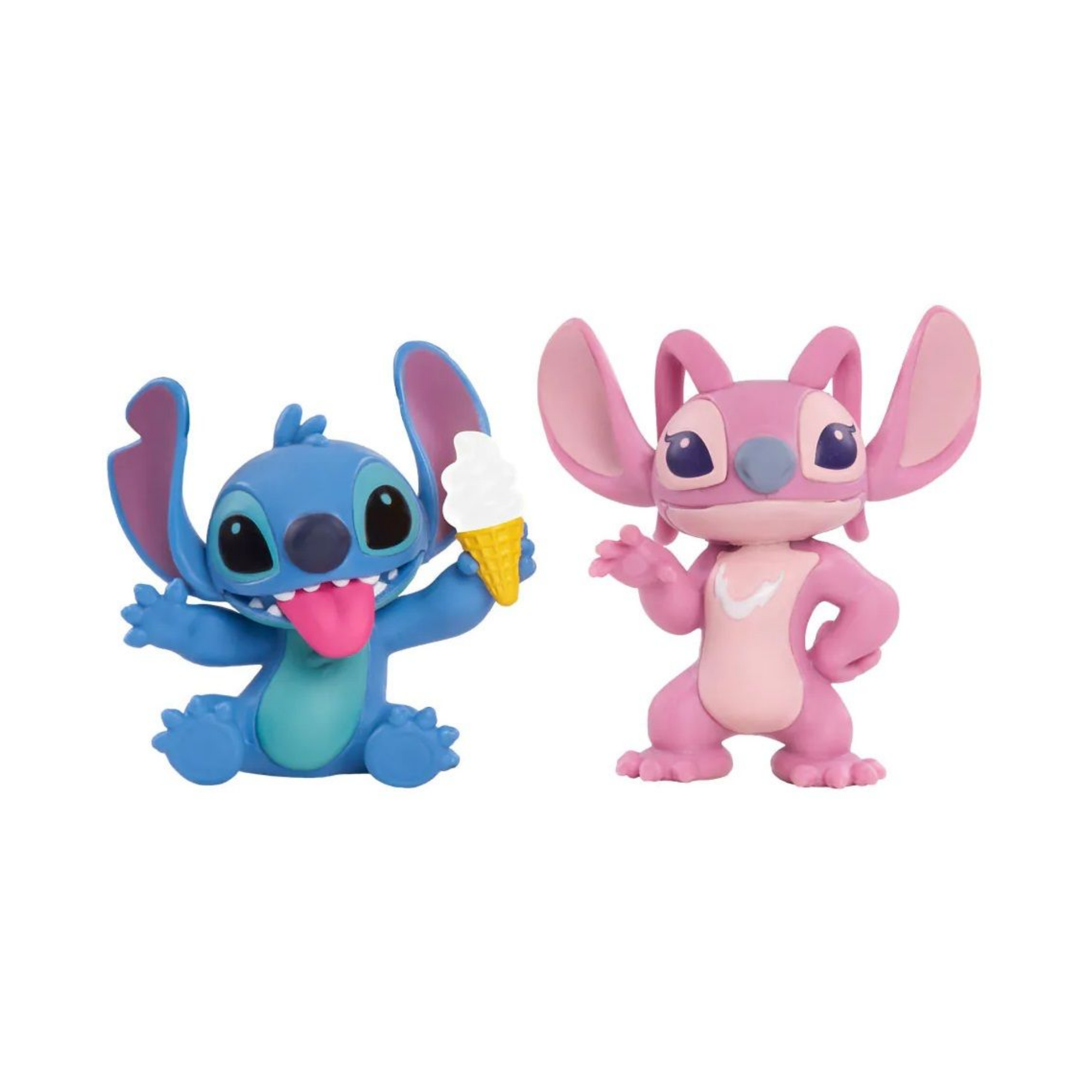 Disney Lilo & Stitch 2.35" Inch (6 cm) 2 Piece Collectible Stitch Figure Set Featuring Scrump, Officially Licensed Kids Toys by Just Play, Suitable for Children, Boys and Girls, Aged 3 Years+